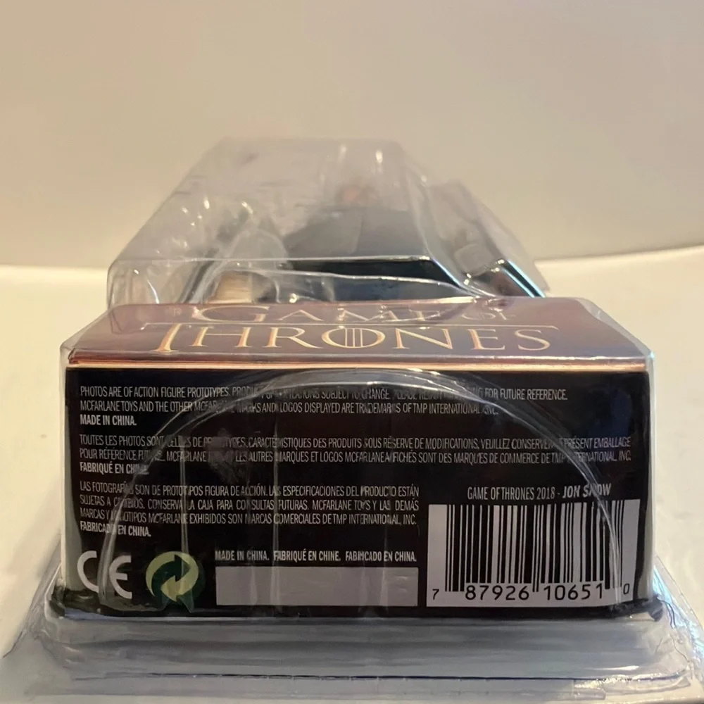Game of Thrones Jon Snow Action Figure - Black‎ and Red